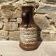 Vase en céramique West Germany effet cordage