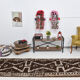 3x13 unique anatolian vintage runner rug,101x398cm