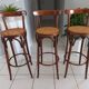 Lot 3 stools of Bar Bistrot vintage 1970s