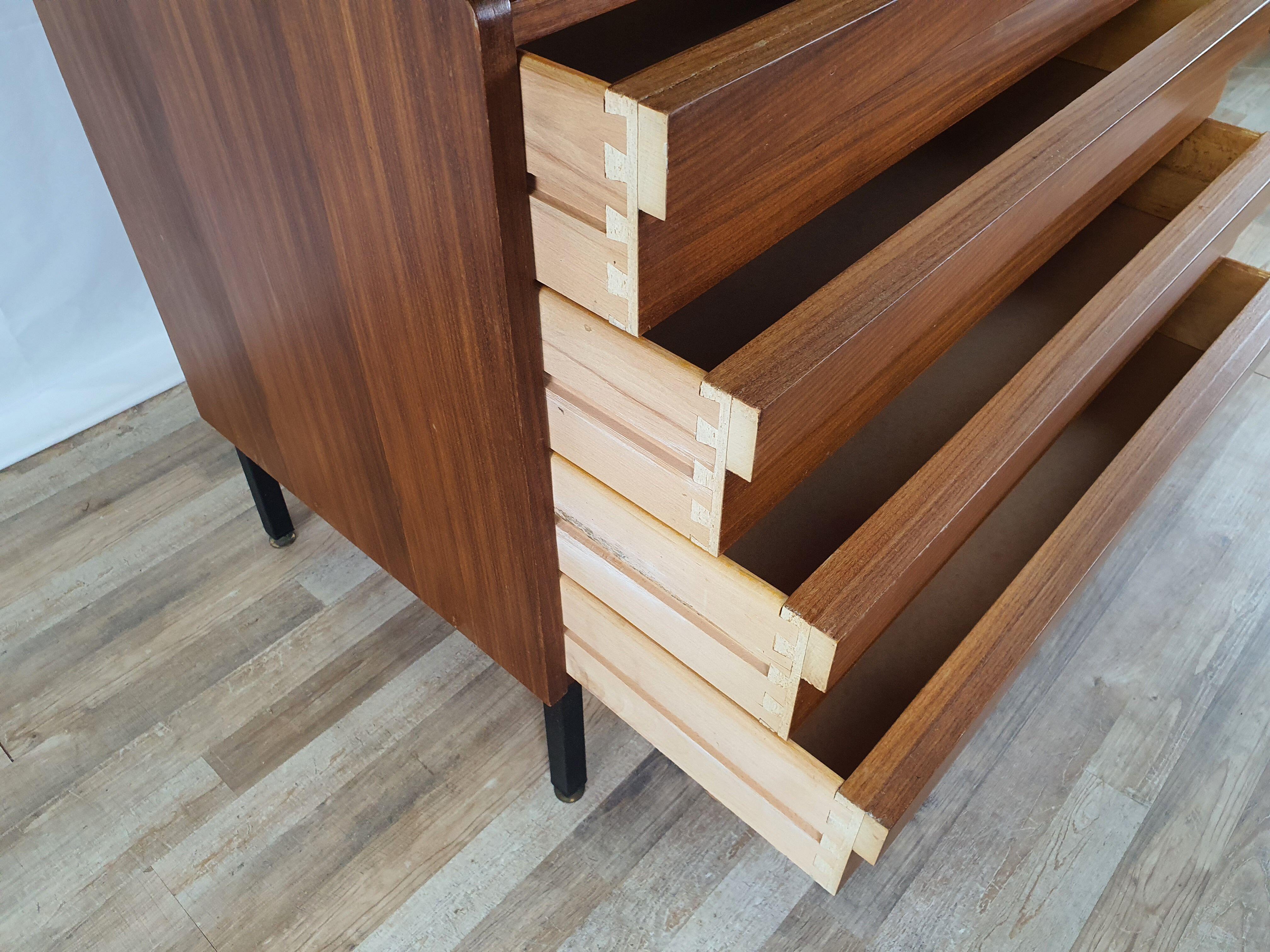 Scandinavian style sideboard with flap