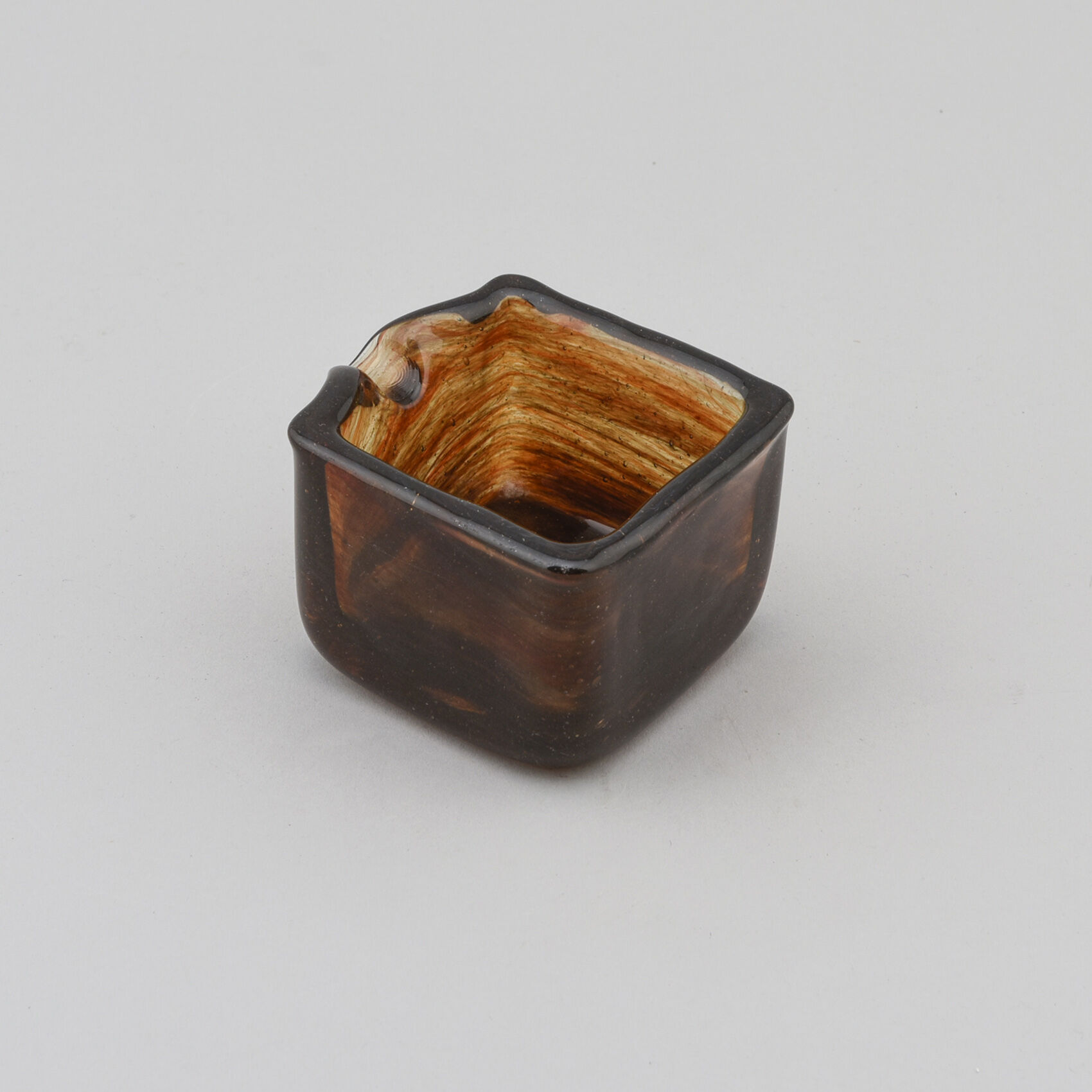 Blown glass ashtray scandinavia