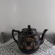 English porcelain teapot garland pattern