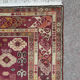 Handmade wool and silk carpet Kazakhstan 204x126 cm