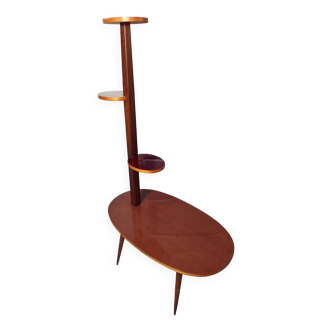 Vintage plant stand in formica