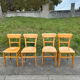 Chaise de bistro vintage industriel