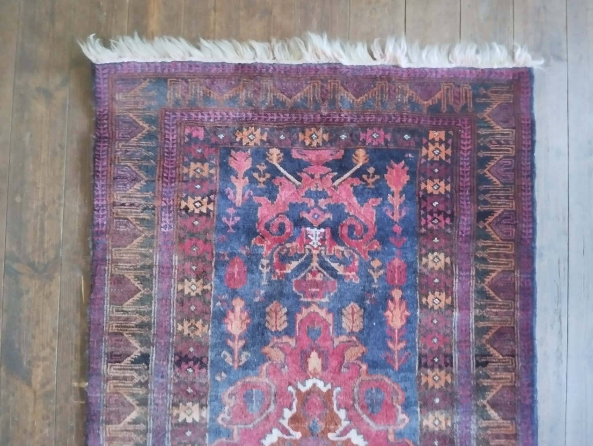 Tapis Afghan Beloutch fait main 150x91cm