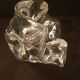 Corolla-shaped ashtray and pocket tray, Vannes Le Chatel crystal (A 240)