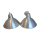 Pair of aluminium industrial hanging