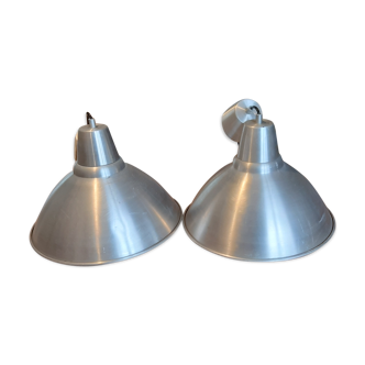 Pair of aluminium industrial hanging