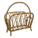 Rattan magazine rack