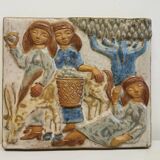 Relief, from Danish Michael Andersen Bornholm (Brand the 3 fish), designed by Marianne Starck (MS)