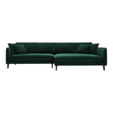Bottle Green Velvet Sofa