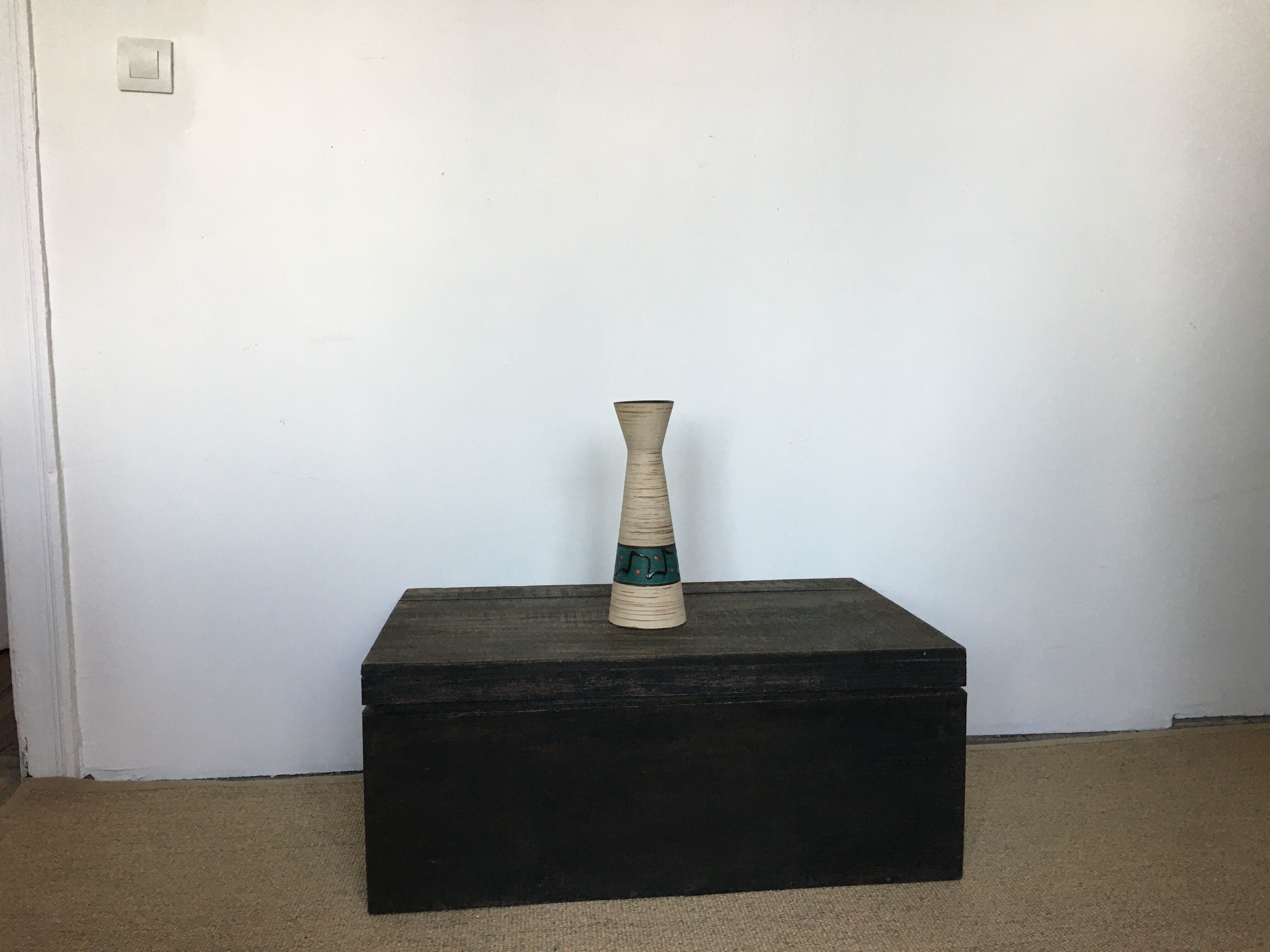1960s german ceramic vase