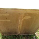 Yellow formica buffet