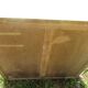 Yellow formica buffet