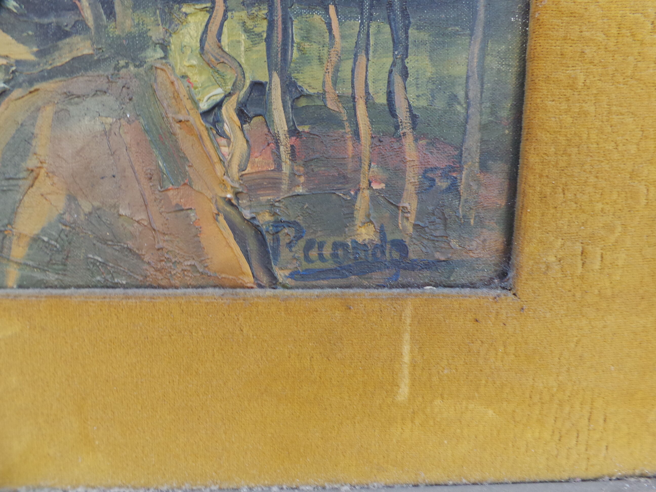 Landscape oil on canvas