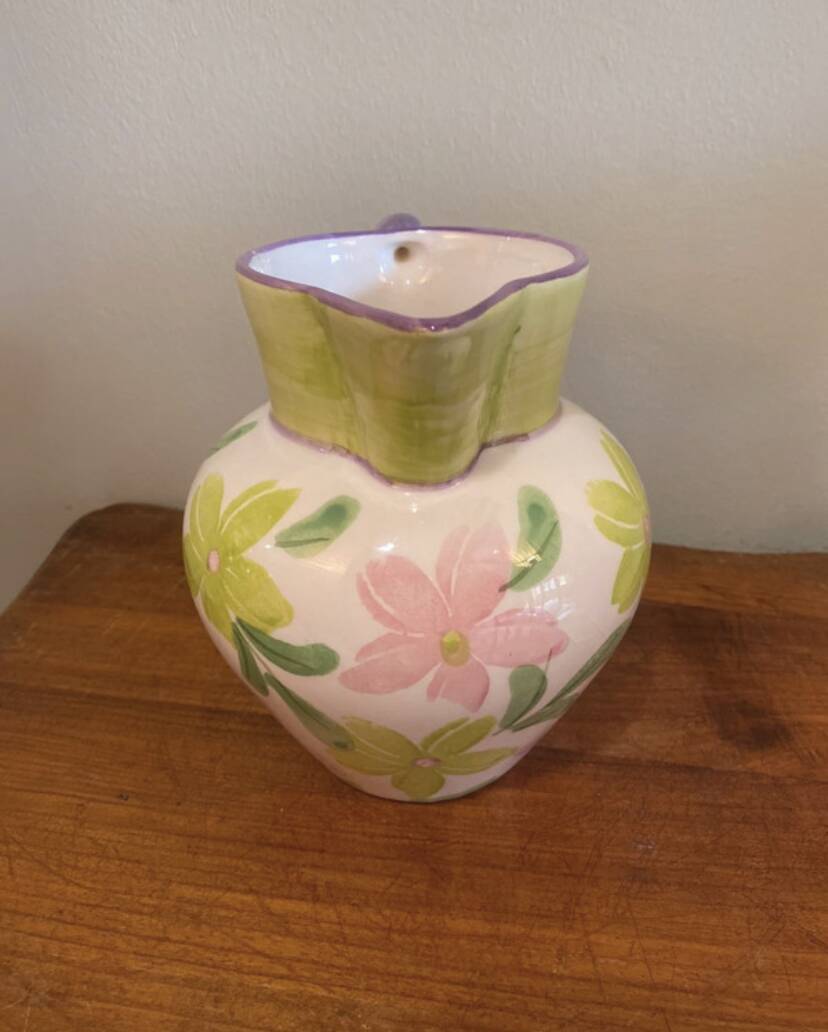 Flowery carafe