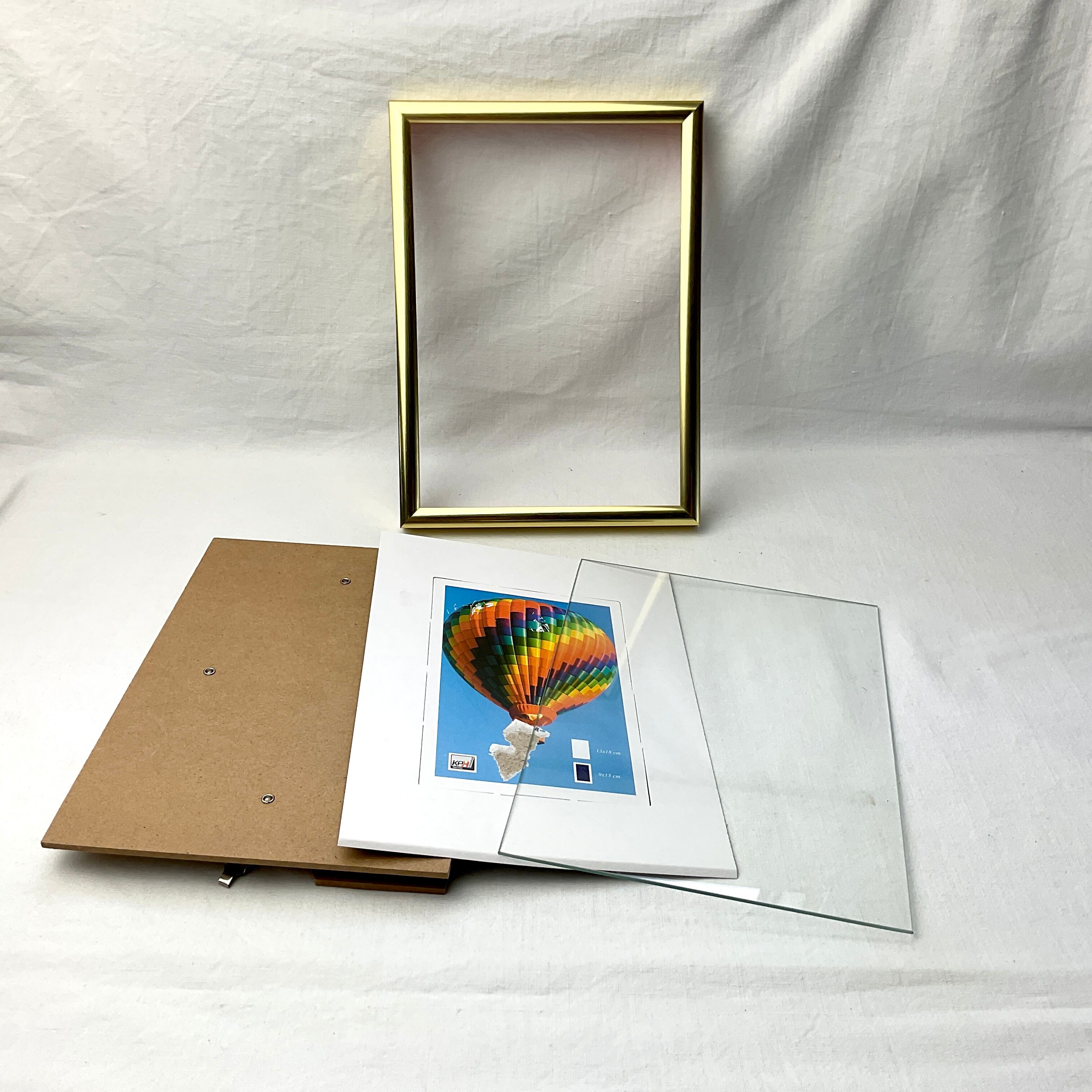 Golden wall frame