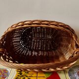 Vintage wicker basket