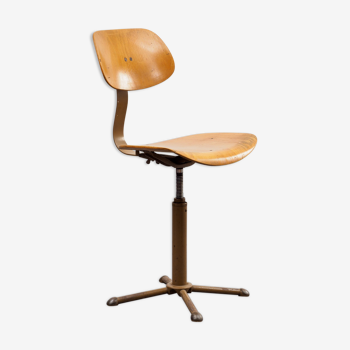 Chaise de bureau, édition drabert Allemagne, design industriel