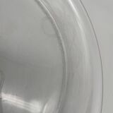 Old chiseled crystal dessert bell