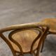 Pair of bistro chairs Fischel 1930 curved wood