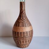 Bouteille rotin osier