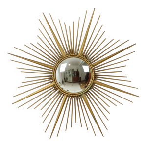 Grand miroir soleil vintage