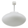 Up to 40 huge elliptical opaline glass pendants, in the style of Lisa Johansson-Pape.