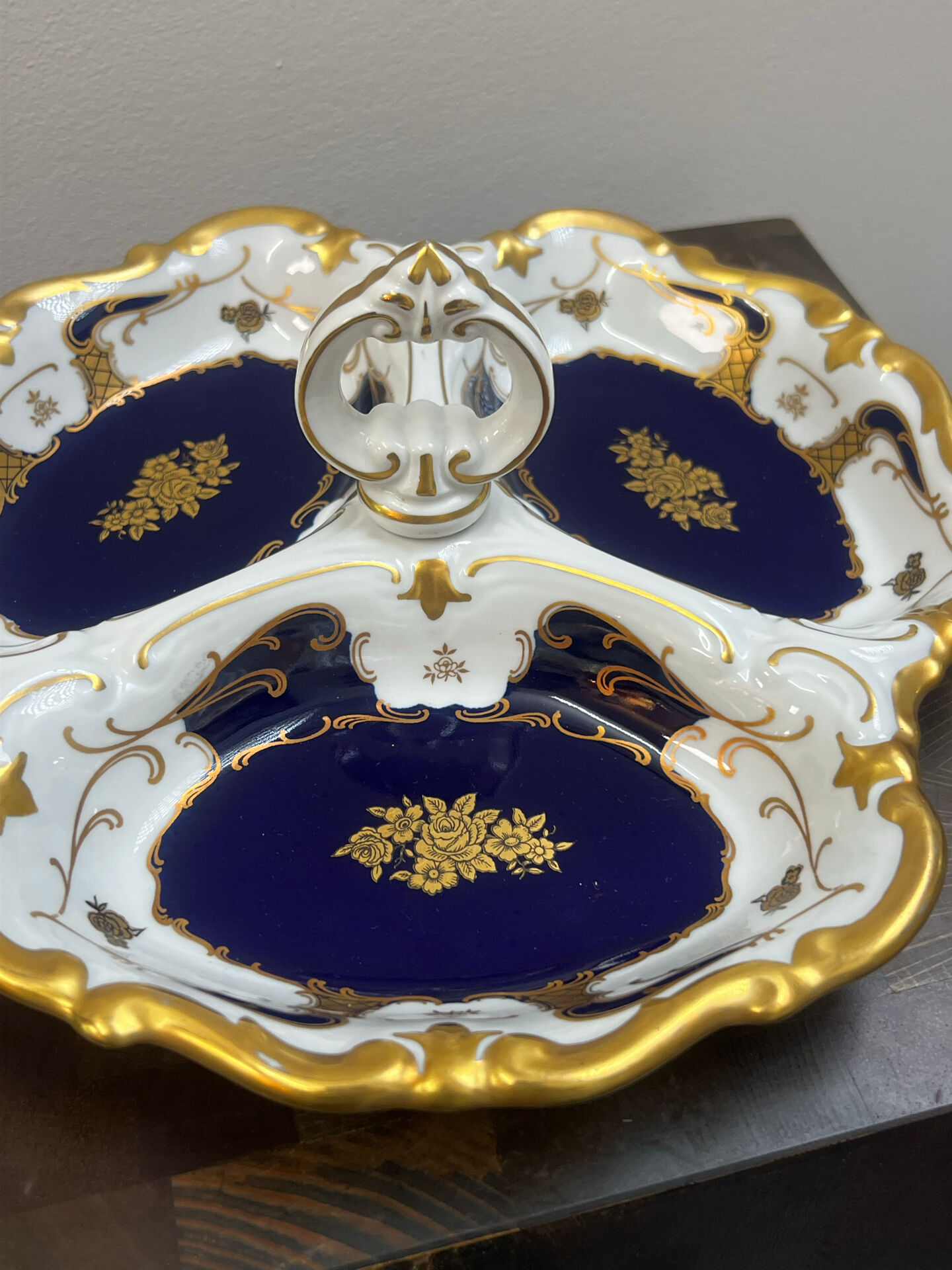 German porcelain serving dish Reichenbach