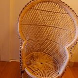 Emmanuel rattan armchair for children