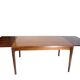 Table à manger avec rallonges fabriquée en palissandre par Henning Kjærnulf des années 1960
