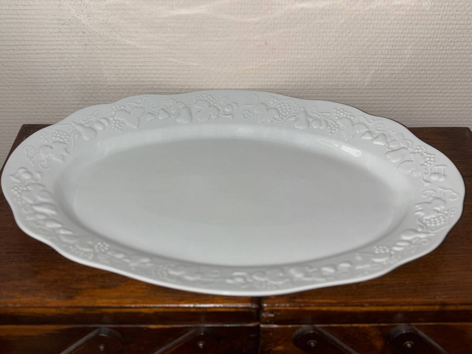 Vegetable soup tureen porcelain PH Deshoulièrrs
