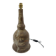 Lampe en terre chamottée vintage non signé