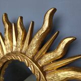 Vintage sunburst mirror, 1960s