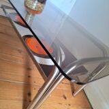 Table basse vintage, meuble ancien salon