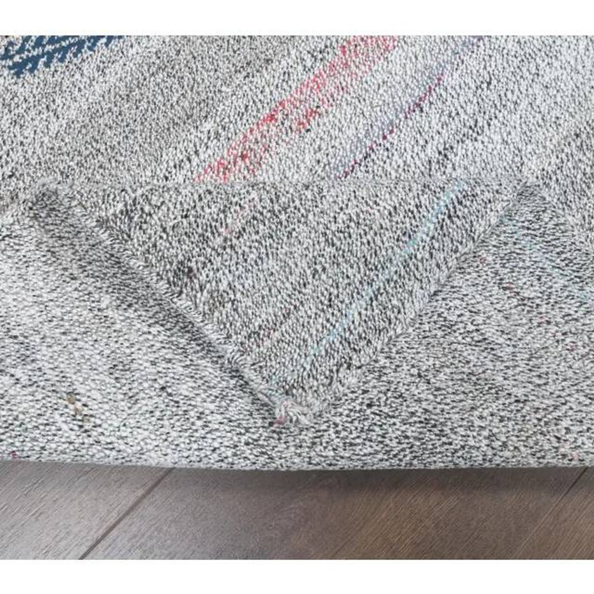 Turkish Vintage Kilim Handwoven Flatweave Wool Rug 70x195