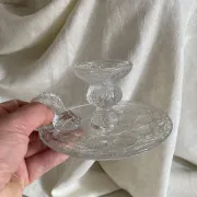 Handheld candlestick with fish handle