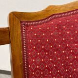 Art Deco office chair in walnut