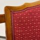 Chaise de bureau art déco en noyer
