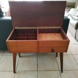 Furniture with work design compass feet
