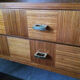 Varnished mahogany buffet 1950/60