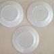 3 plates Saint Amand child scene