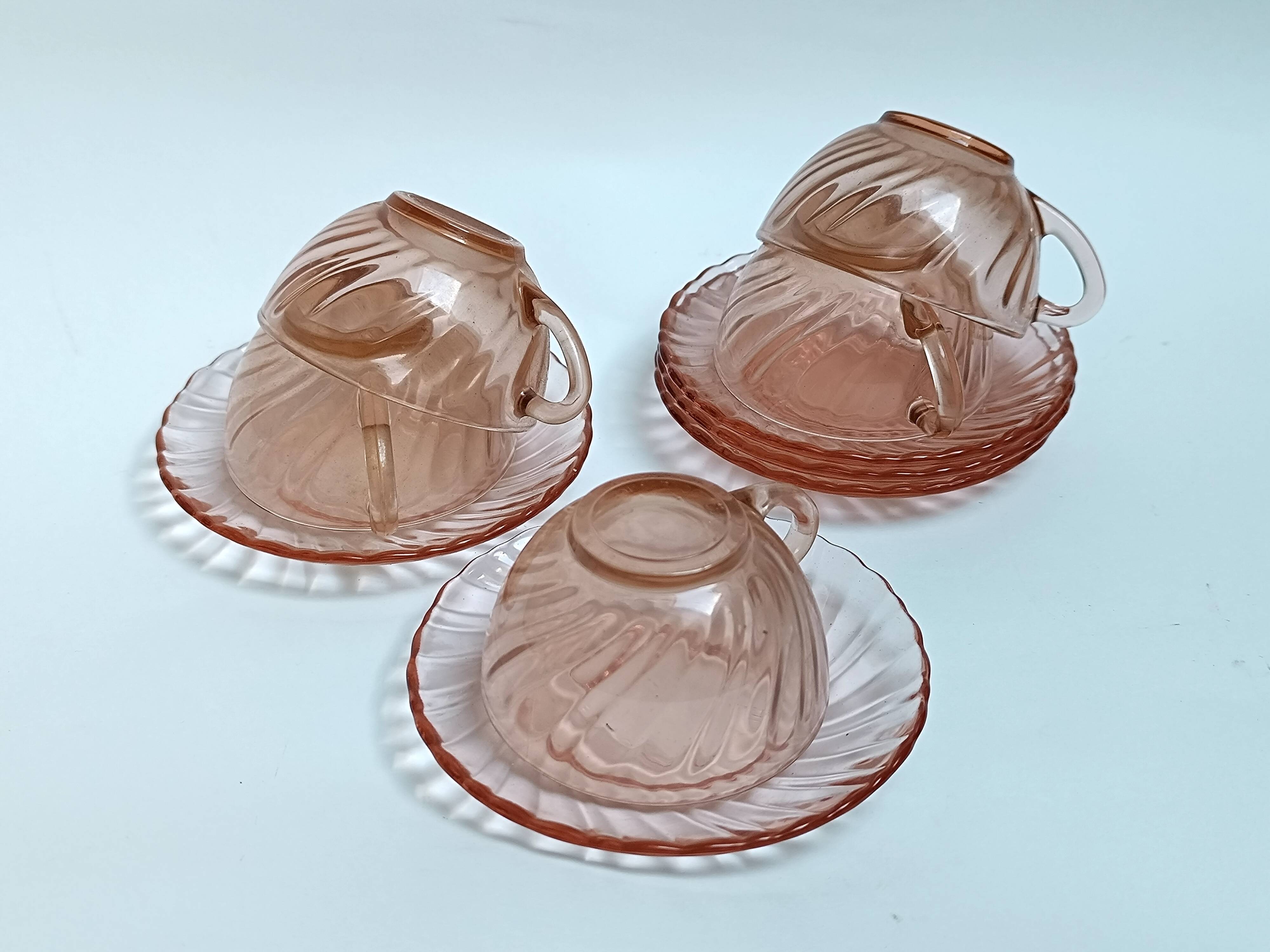 Luminarc Rosaline espresso cups