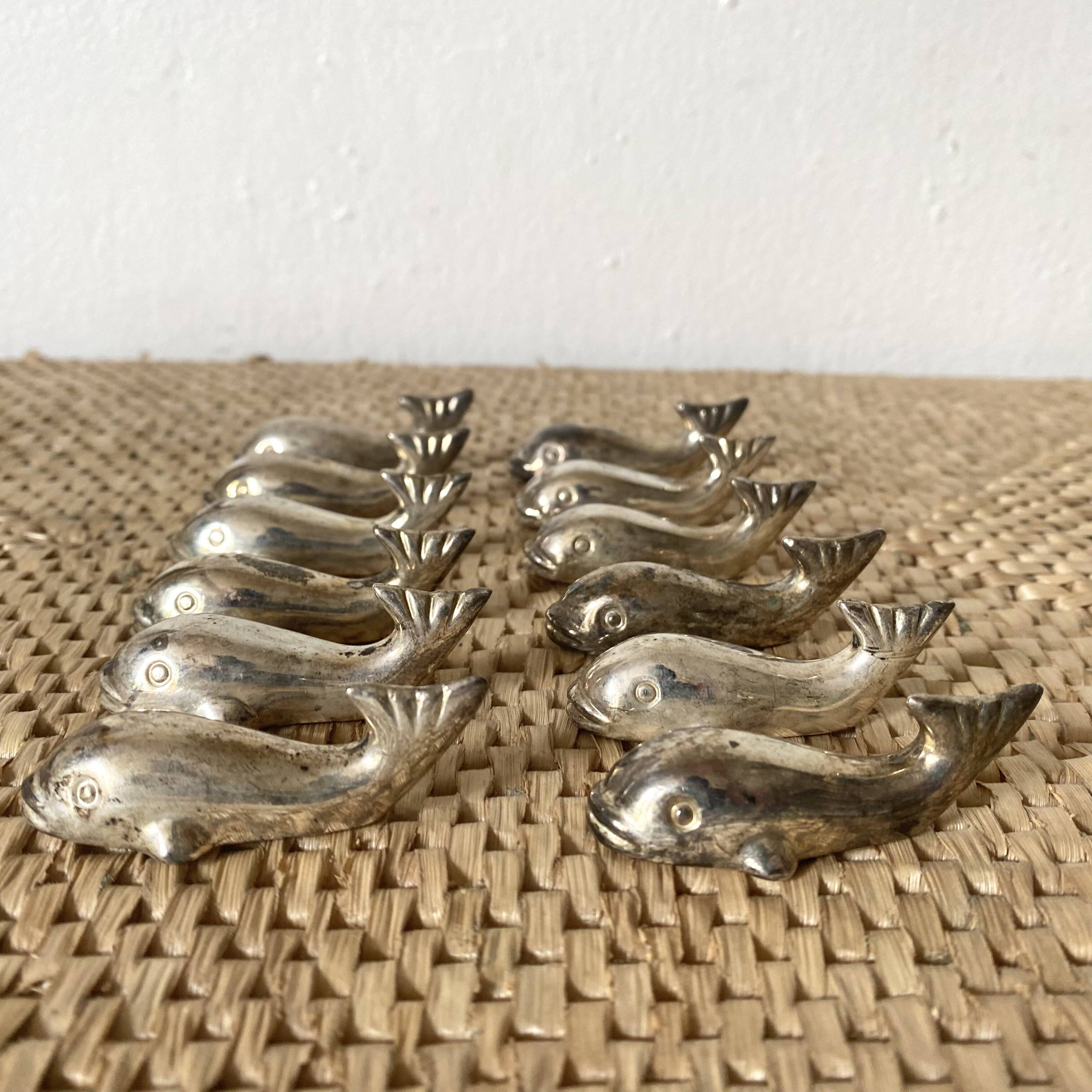 Vintage fish knife holder
