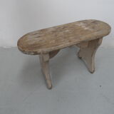 Wooden milk stool