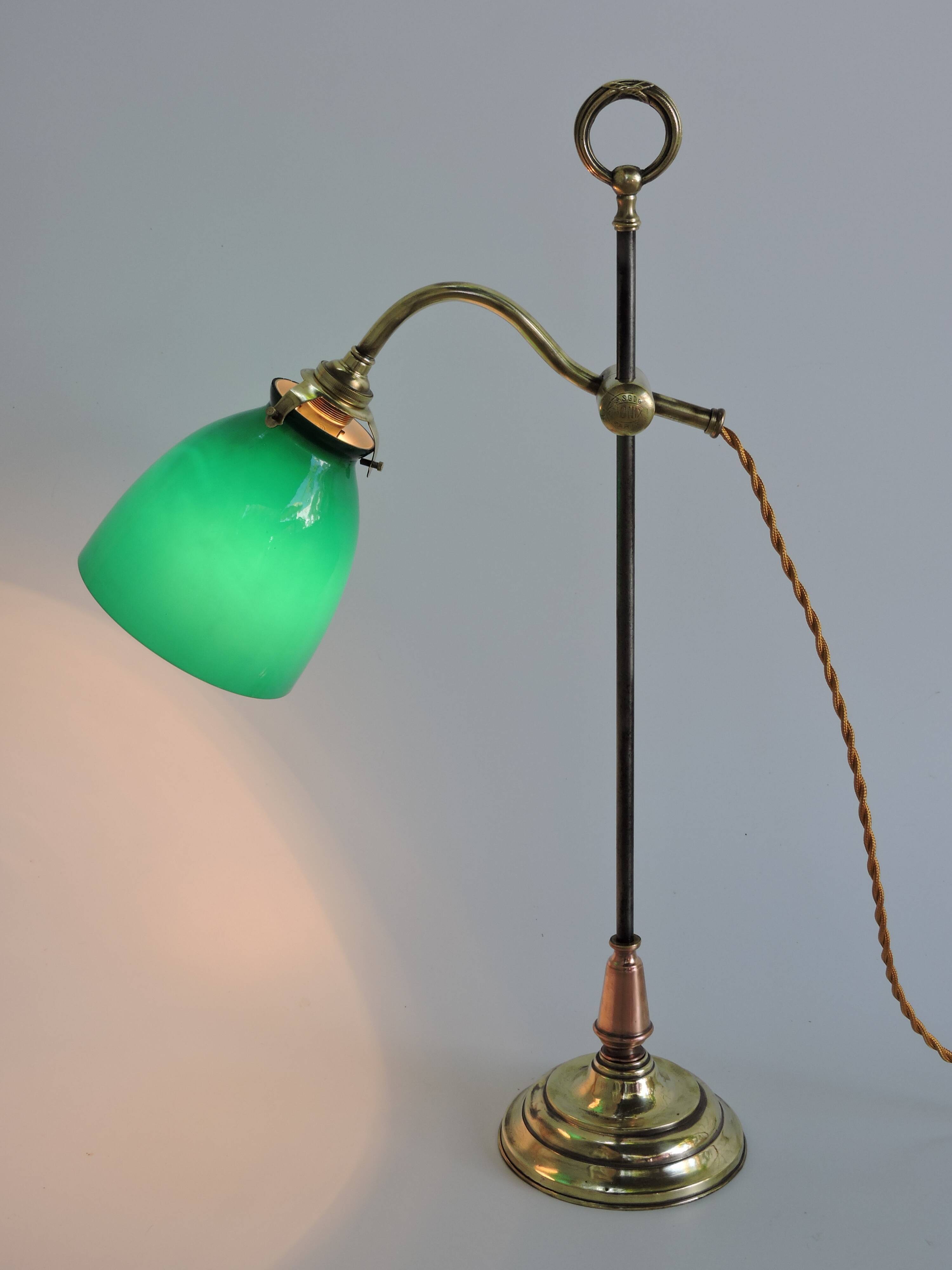 Notary office lamp rises and falls MONIX Paris
