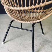 Mid-Century Modern Bamboo Lounge Chair, France, 1950s