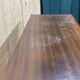 1950s English mahogany secretary.