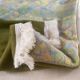 Bedspread - throw with fringes